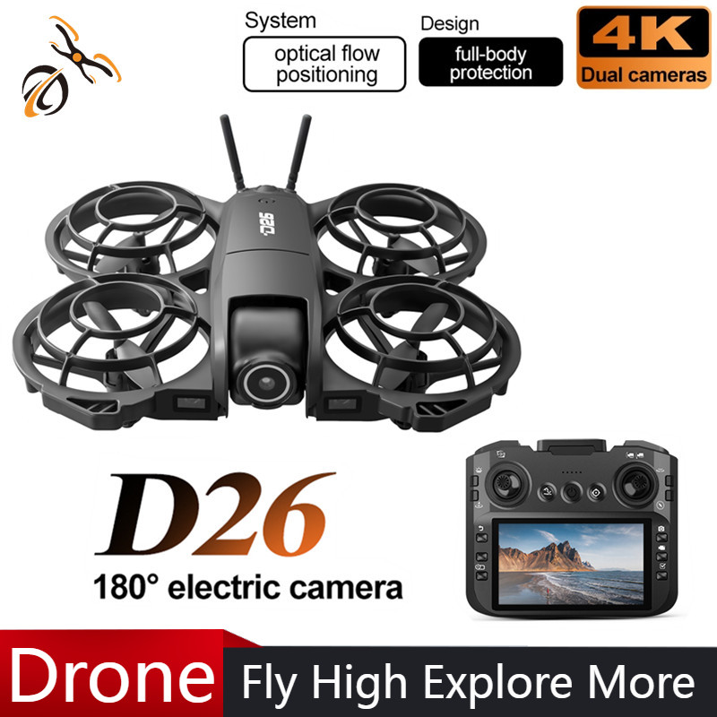 Drone Gimbal Brushless - D26 Drohne 4K Luftbild-HD 180 °