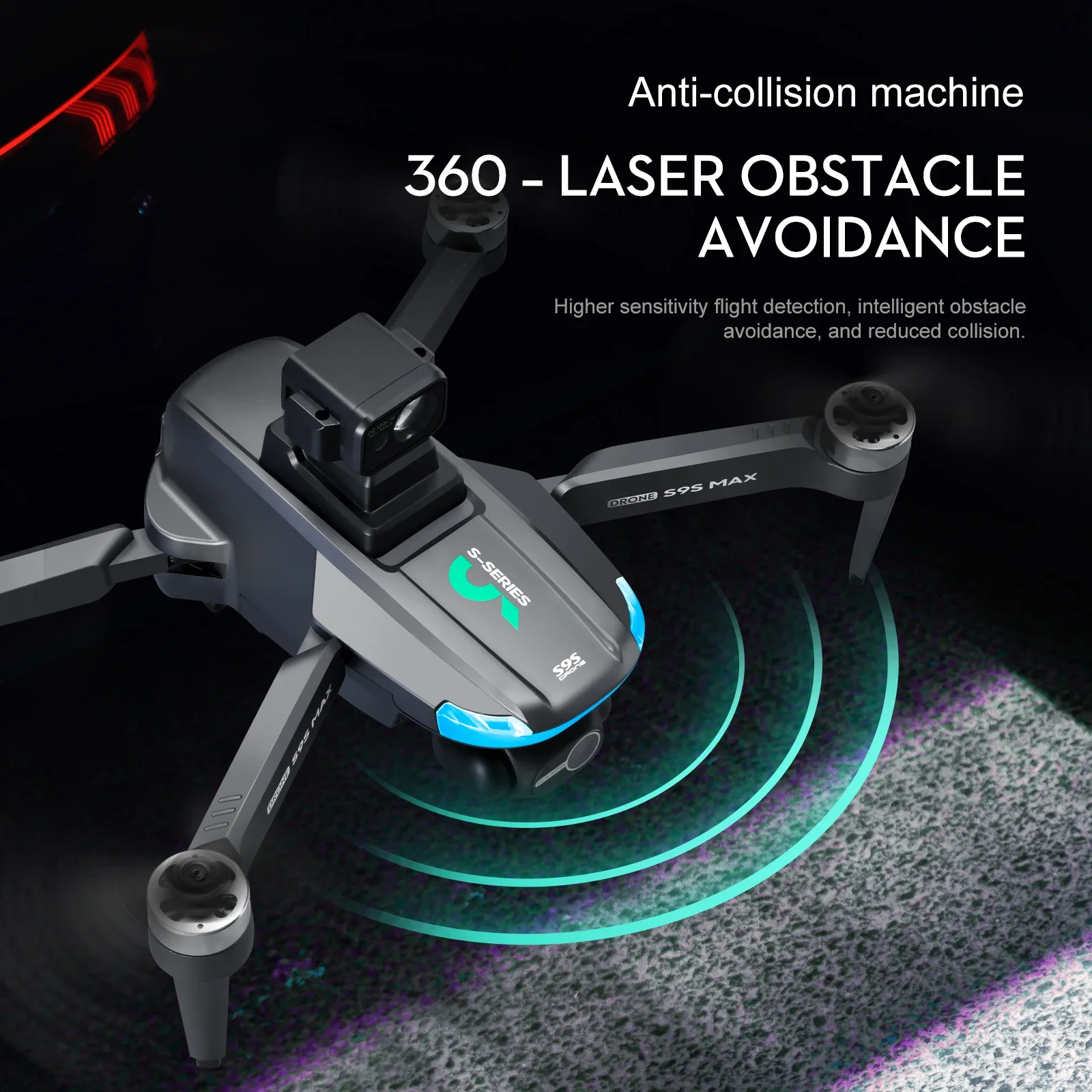 NEUE S9S MAX MINI Drone 4K 2-A – Drone Gimbal Brushless Bewertung und Preis