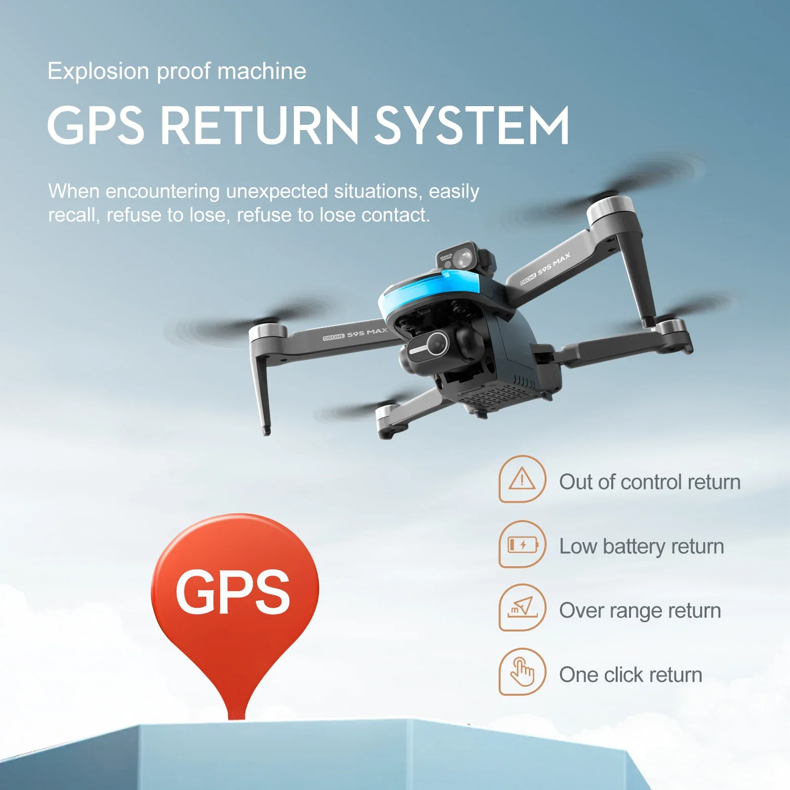 NEUE S9S MAX MINI Drone 4K 2-A – Drone Gimbal Brushless Bewertung und Preis